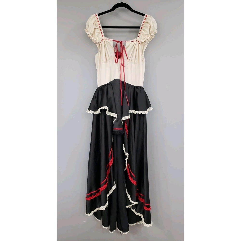 NEW Dolls Kill TRICKZ N TREATZ WILD WEST BAR MAIDEN PIRATE COSTUME RENAISSANCE